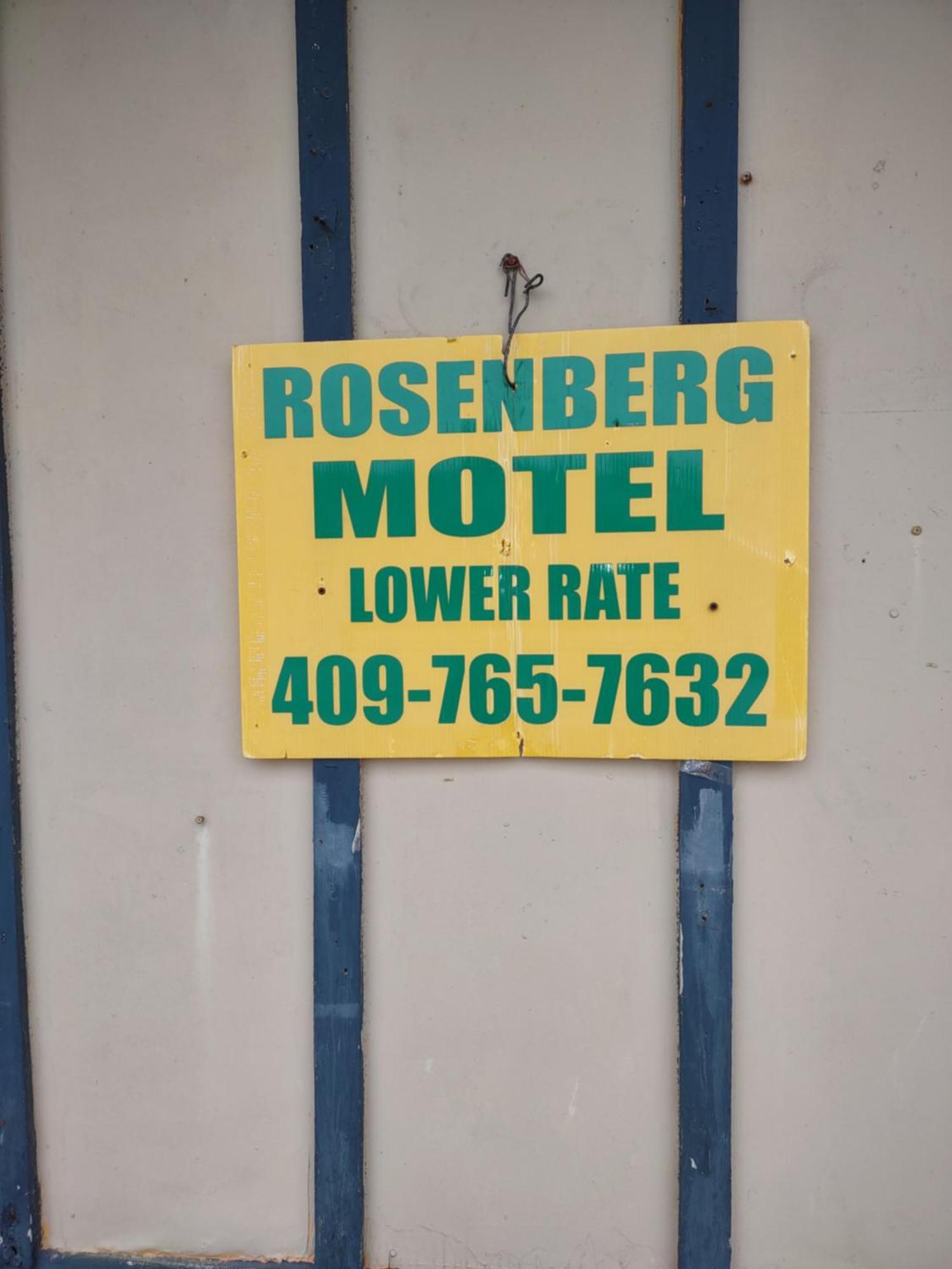 Rosenberg Motel Галвестон Экстерьер фото